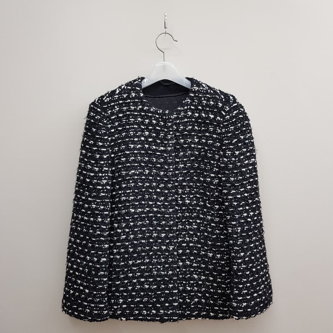 에르마노설비노 울소재 트위드 자켓 IT 40사이즈 상품이미지1