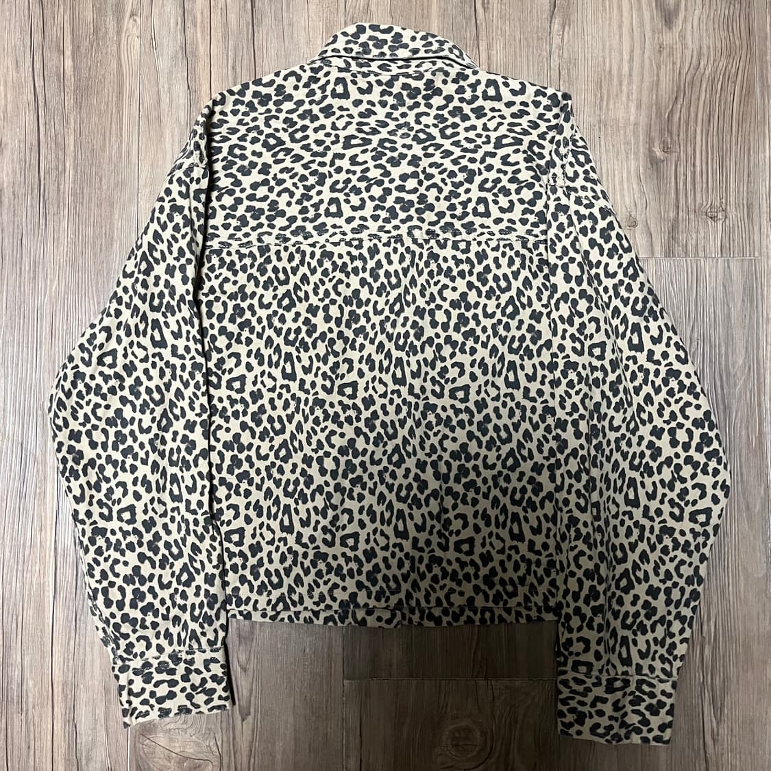 90‘s 레오파드 셔츠 아우터 상품이미지4