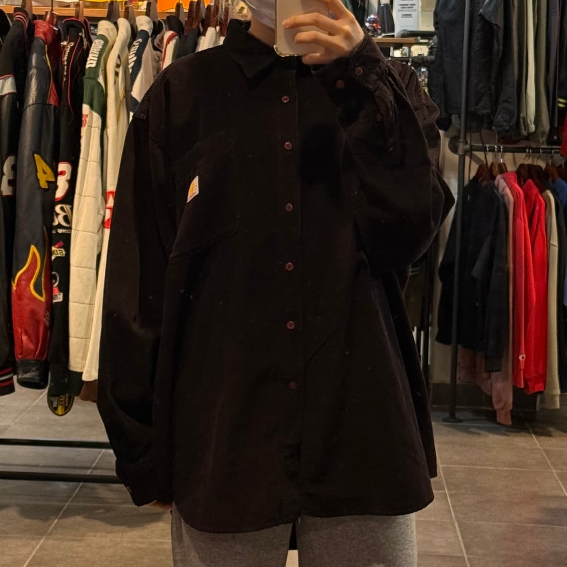 [NO.9] 칼하트 코듀로이 긴팔셔츠 상품이미지2