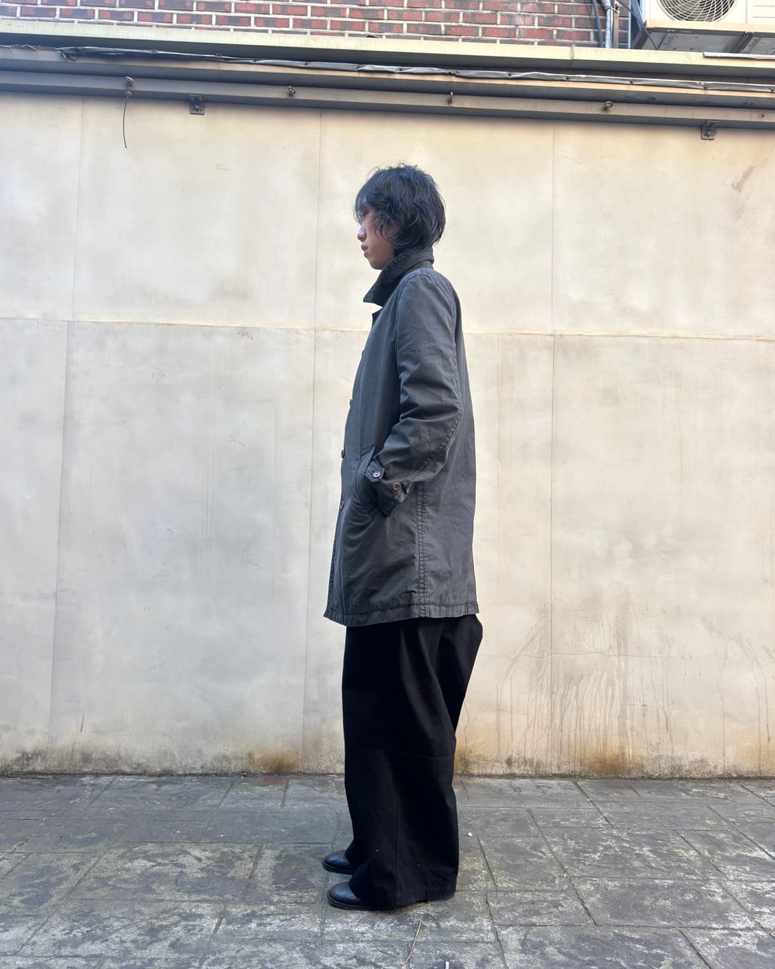 comme des garcons homme coat (L) 상품이미지5