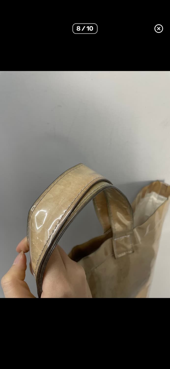 꼼데가르송 PVC 페이퍼 쇼퍼백 상품이미지7