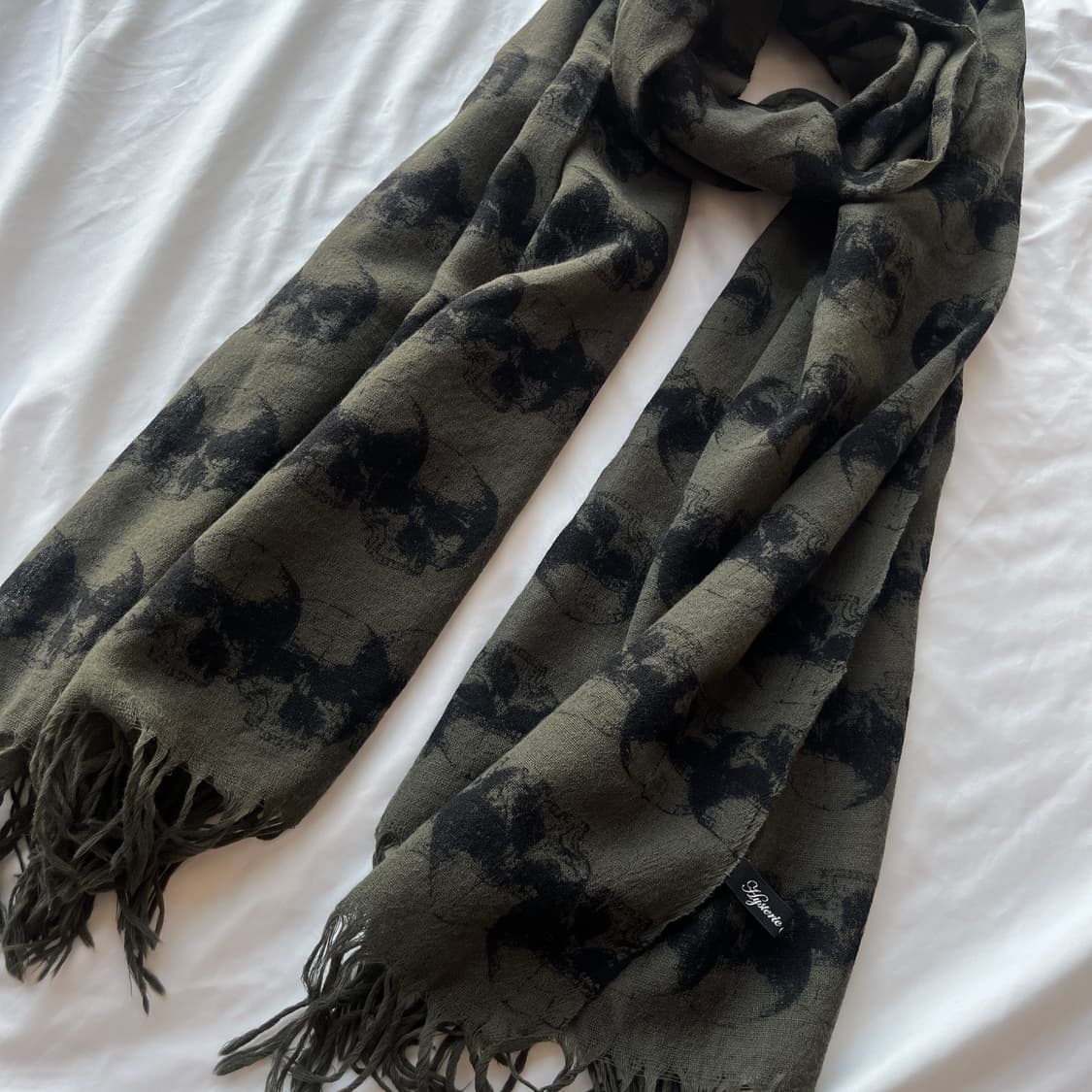 히스테릭 글래머 해골 스컬 머플러 목도리 스카프 스툴 상품이미지5