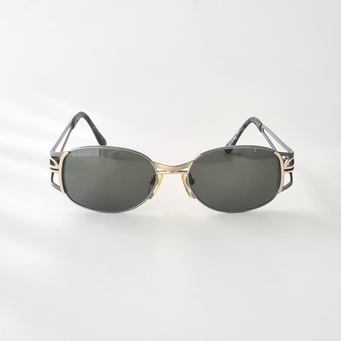 데드스탁 투톤 메탈 오발 선글라스 상품이미지1