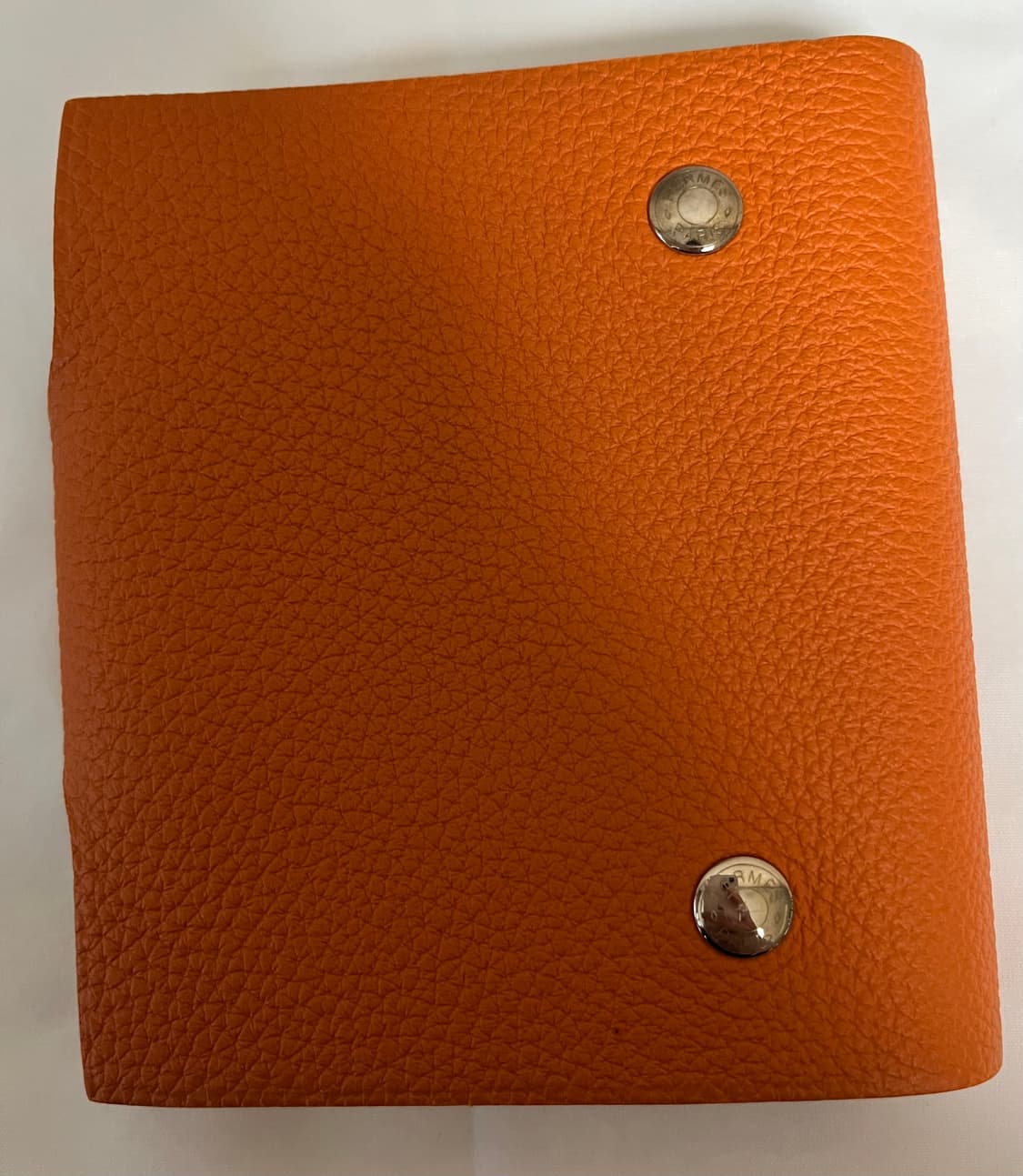 에르메스 다이어리 커버 율리스 아젠다 PM 오렌지색 수첩 상품이미지7