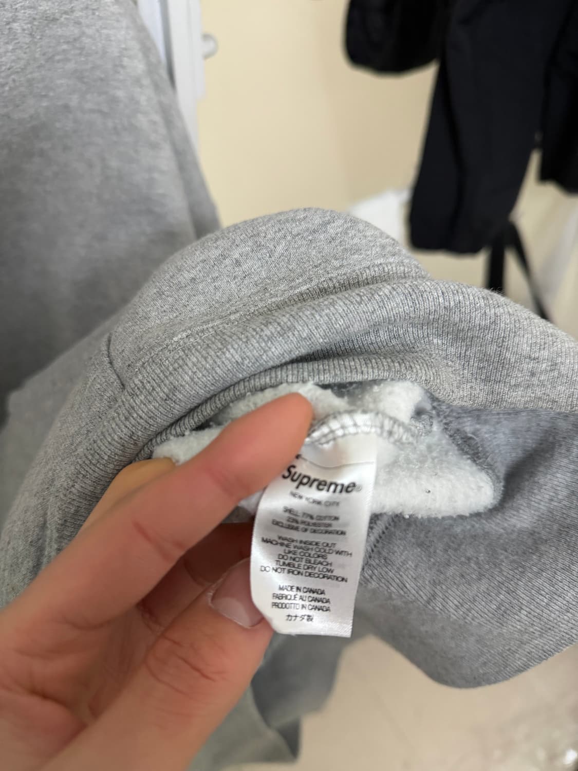 슈프림 [정품] 후드티 (시세 32만) 자수 로고 XL(105이상) 상품이미지9