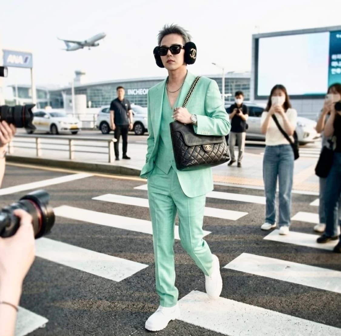 [정품] 샤넬 램스킨 CC 체인 숄더백 상품이미지1