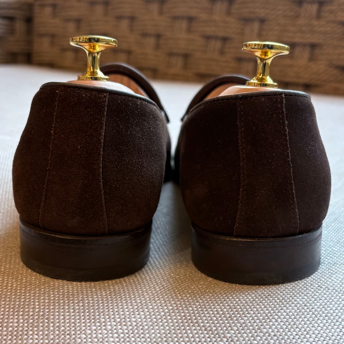 [265] Berwick 4950 벨지안 다크 브라운 스웨이드 로퍼 상품이미지3