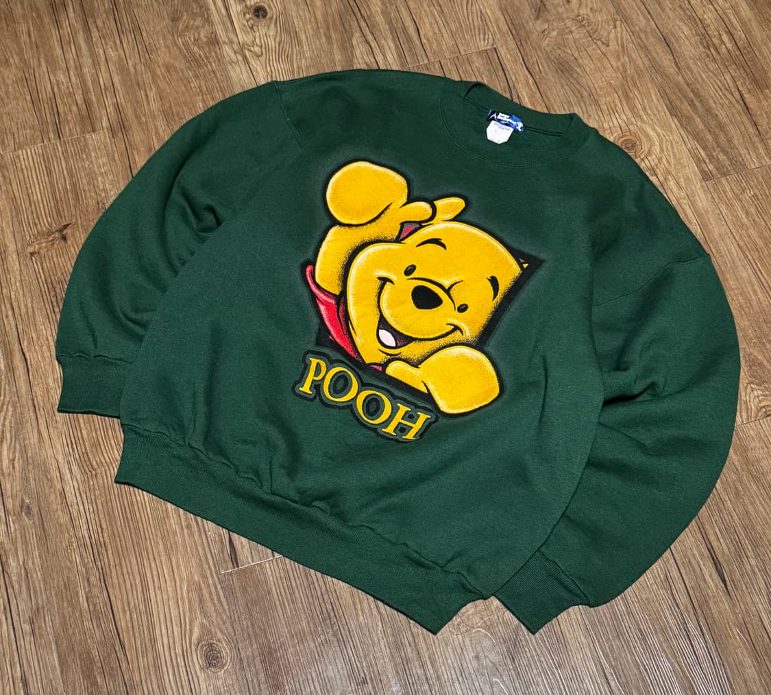 [L] 디즈니 푸 90s MADE IN USA 그래픽 스웻셔츠 상품이미지1