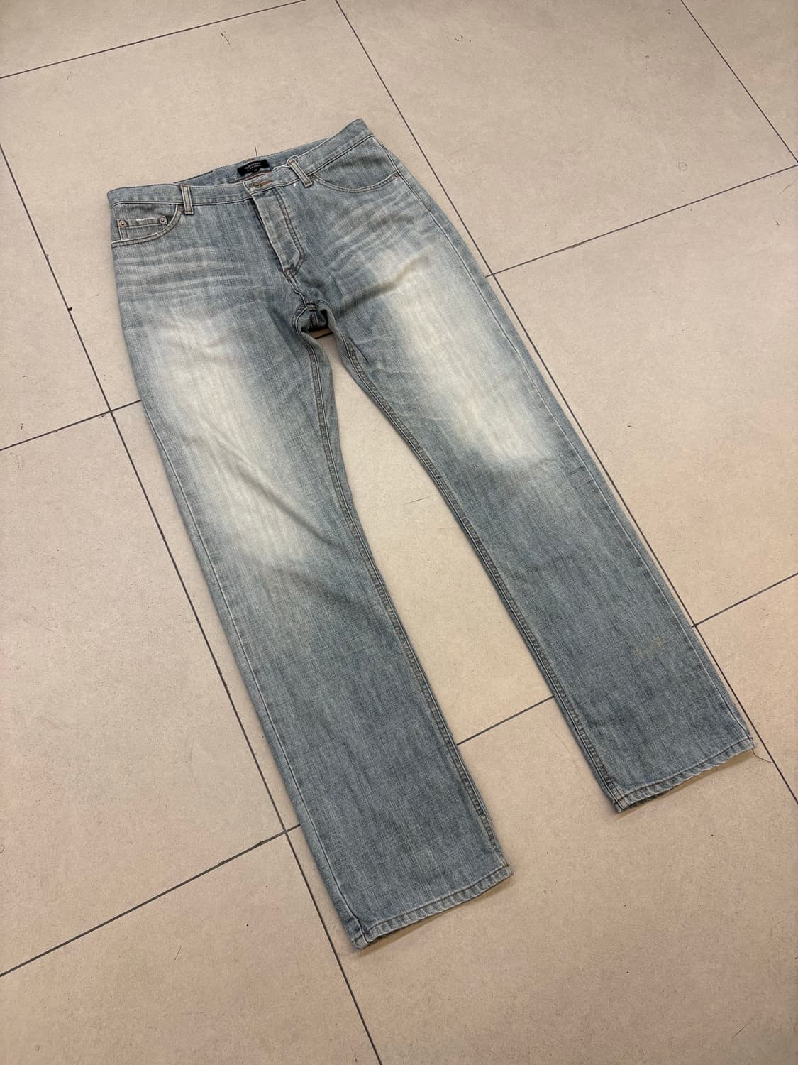 버버리 블랙라벨 워싱 데님팬츠 상품이미지2