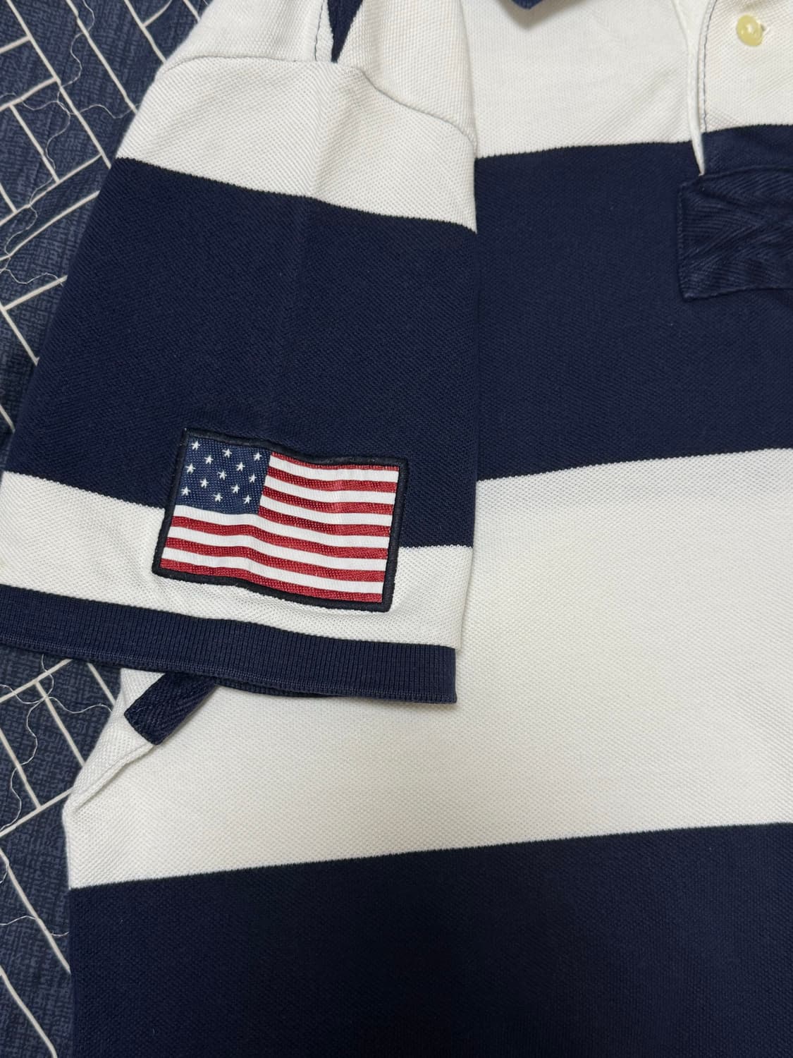 빅포니 성조기 카라티 팝니다 상품이미지3