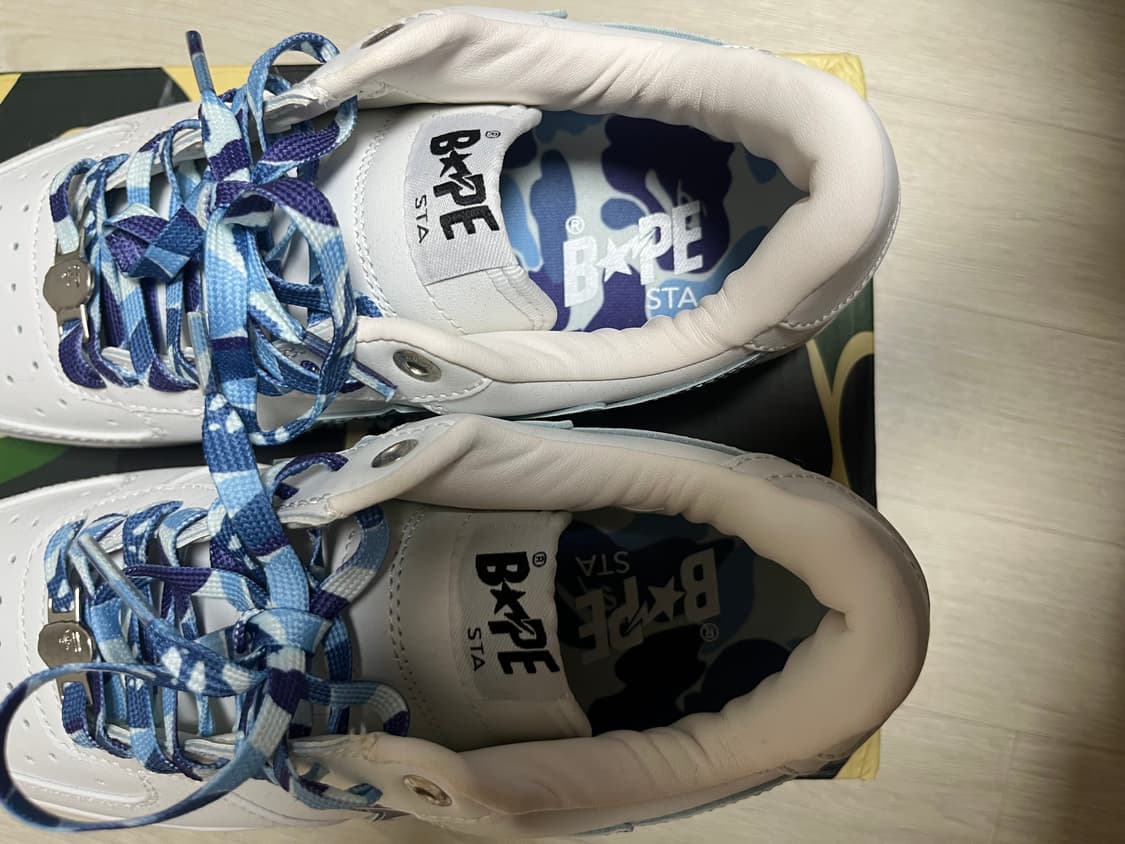 BAPE 스타 블루 새상품 팝니다 상품이미지4