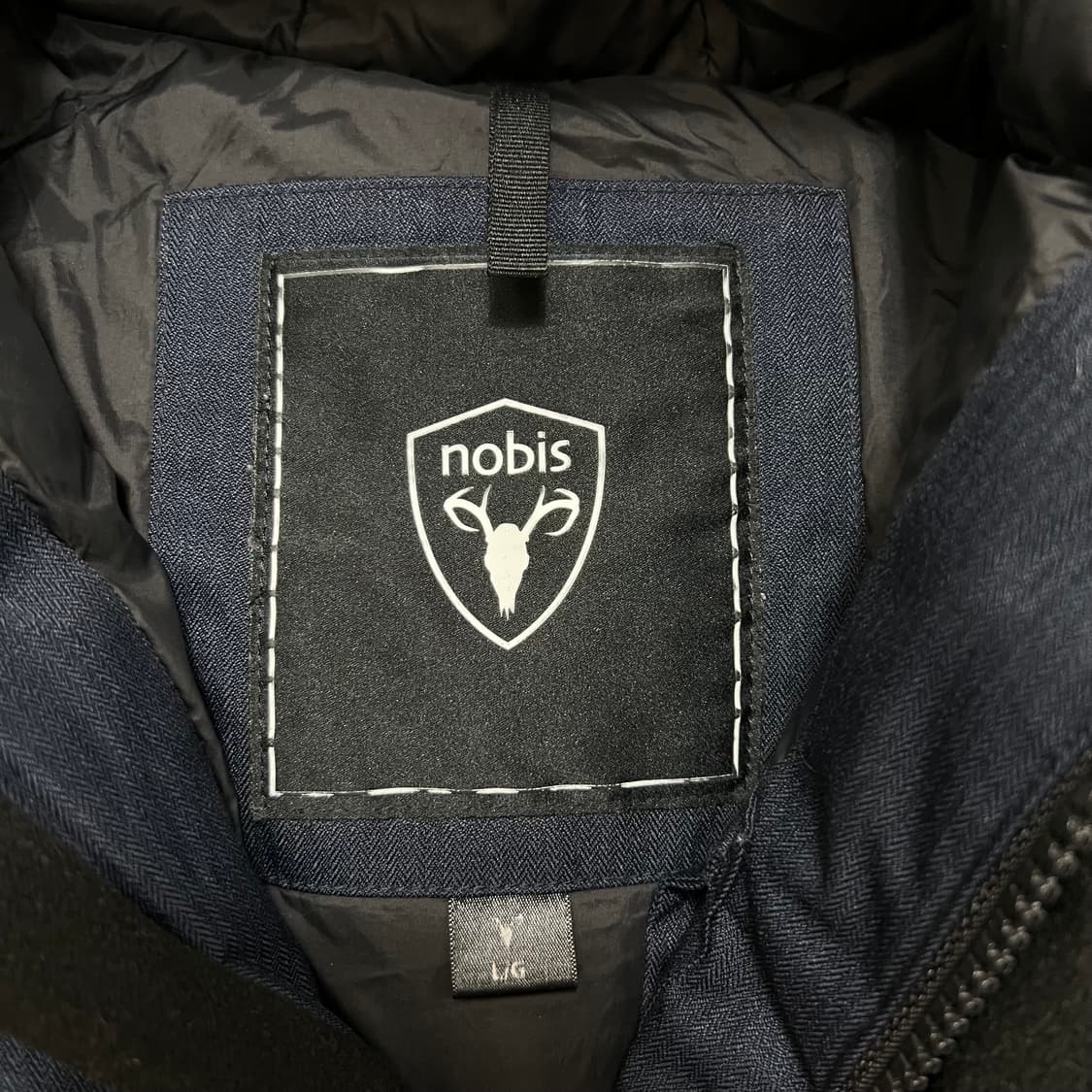 노비스 키즈 덕다운 후드 패딩 점퍼 [네이비] 9-10세 상품이미지5