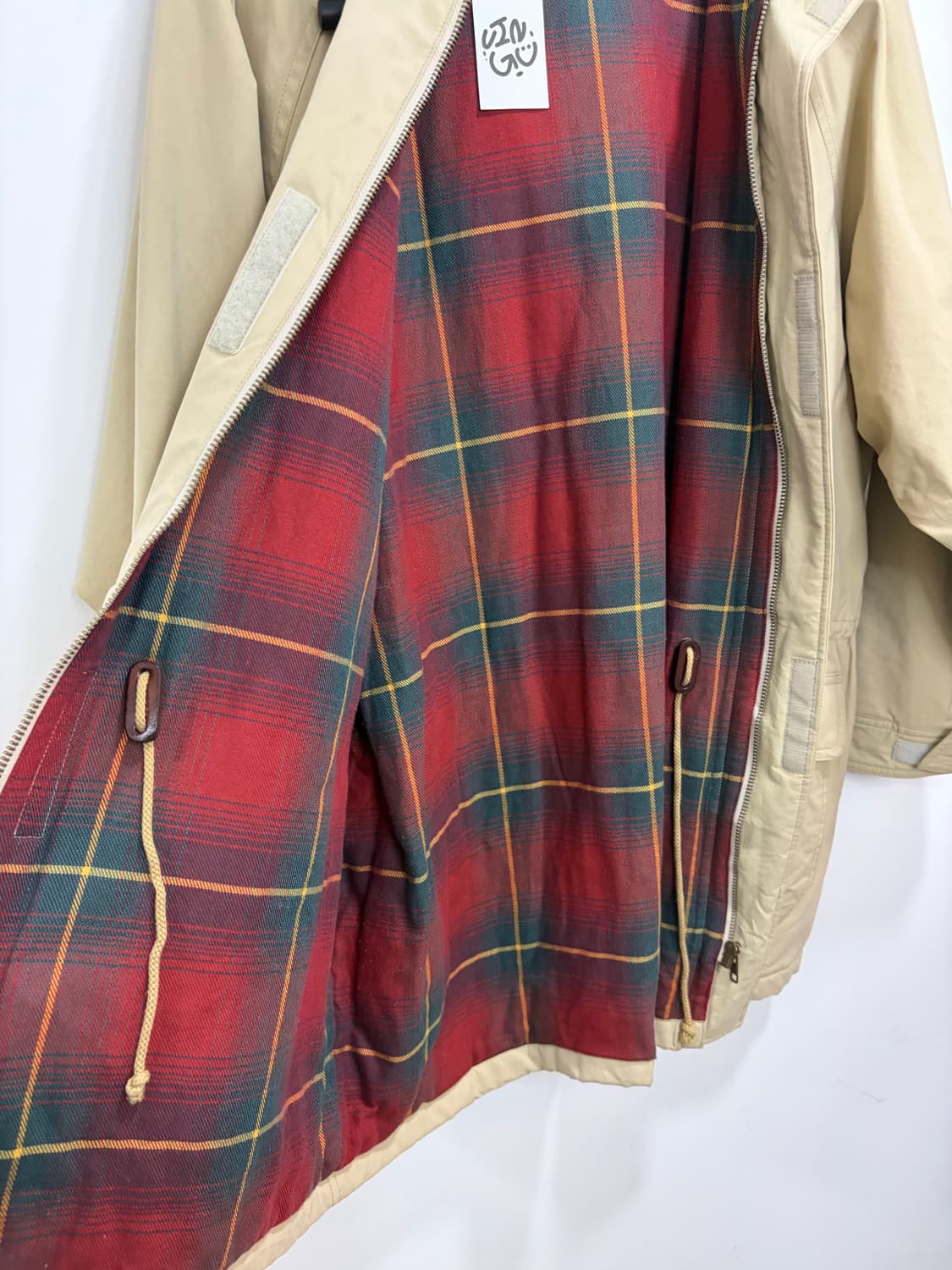 폴로 90s 베이지 필드 자켓 코트  상품이미지9