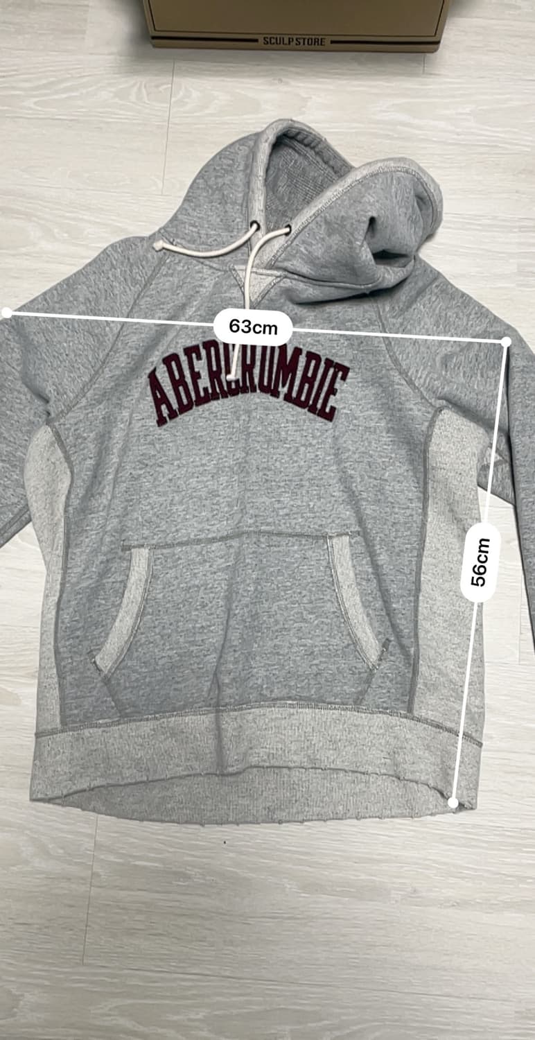 아베크롬비 후디 유니버시티 로고 XL 상품이미지5