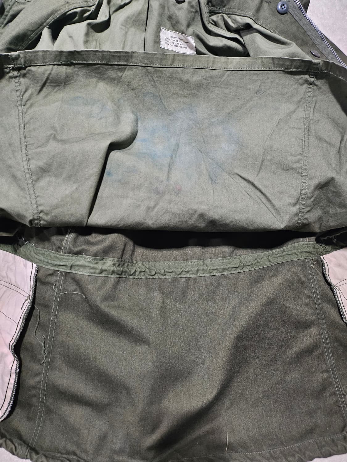 60s 미군오리지날 2세대 m65 S/S 상품이미지9