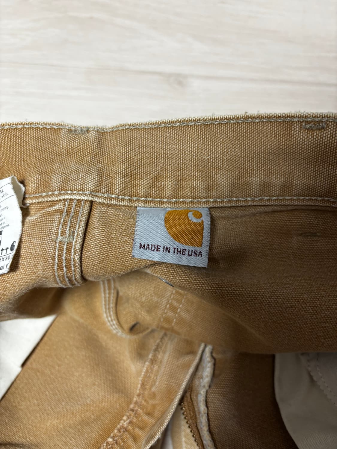 90s 칼하트 더블니 made in usa 상품이미지4