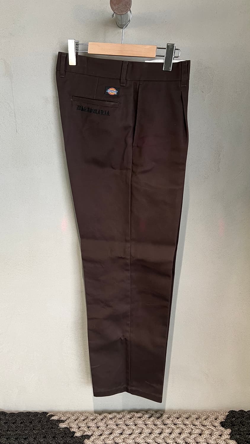 (L)와코마리아 디키즈 치노팬츠 브라운 상품이미지1