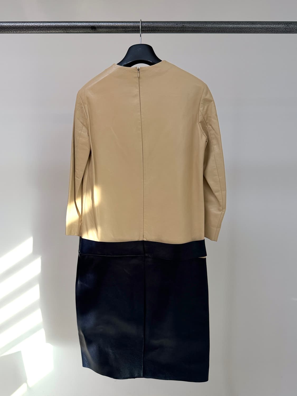 셀린 가죽 원피스(34) 상품이미지2