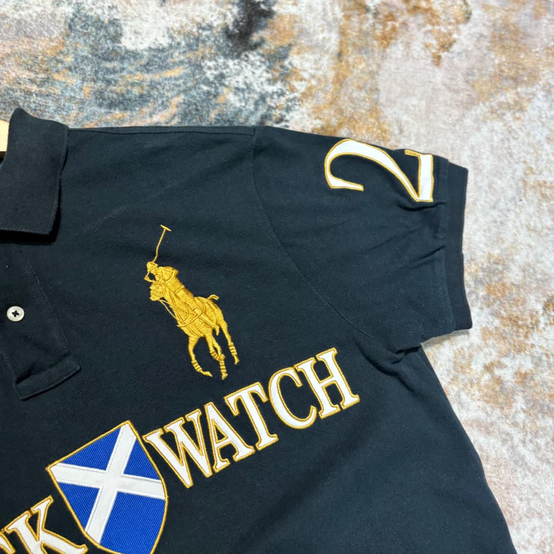 폴로 블랙와치 골드빅포니 카라셔츠 상품이미지5