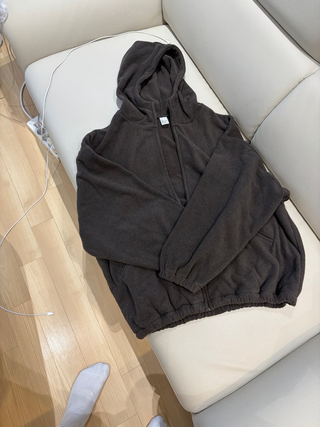 JC-03 후리스 후드집업 상품이미지4