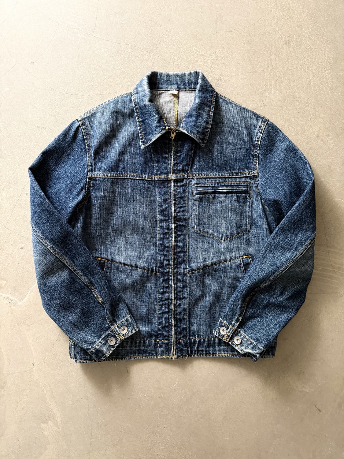 Old Uniqlo Detroit Work Denim Jacket 상품이미지3
