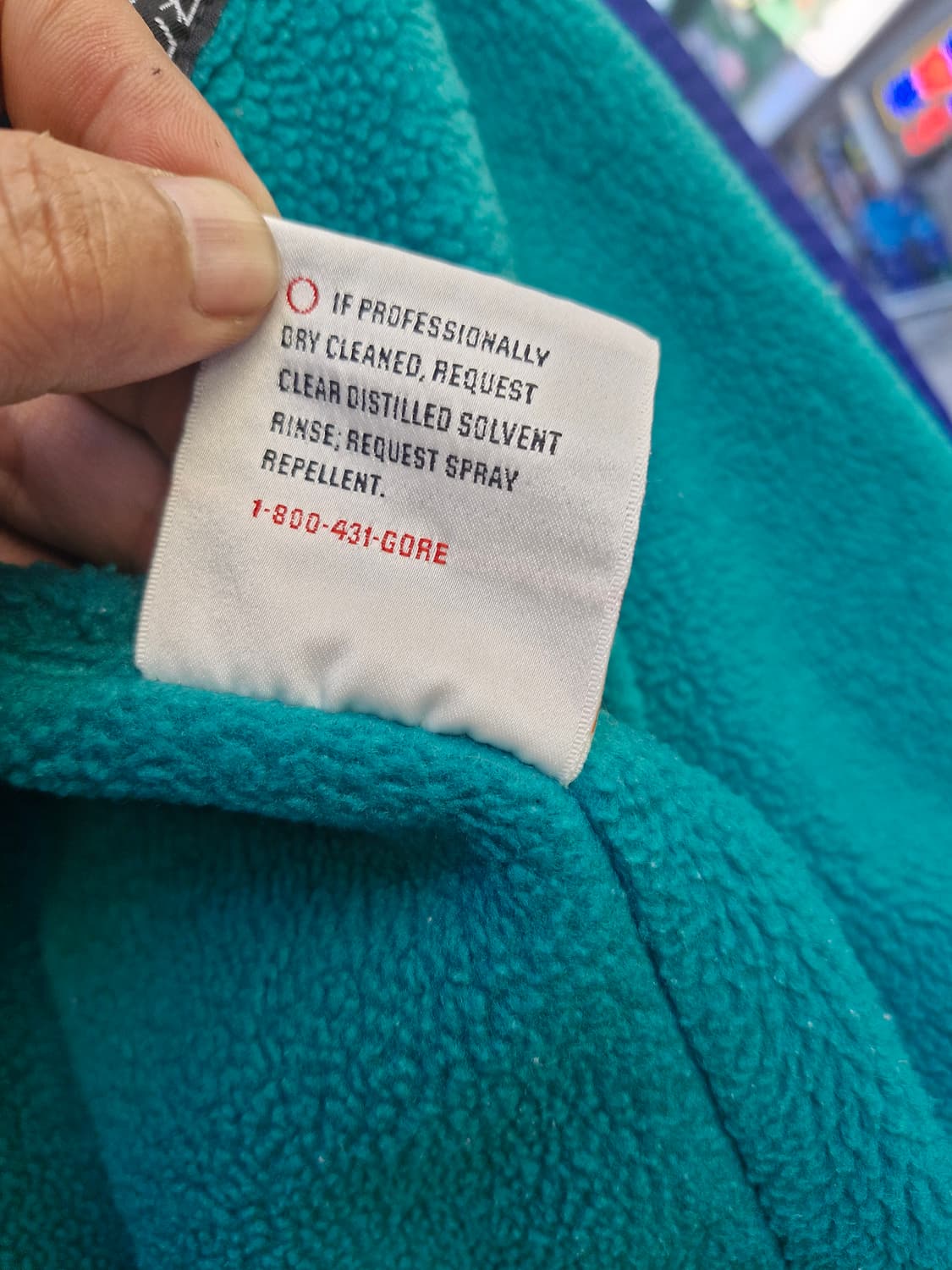 Z-123 90s LL BEAN 고어텍스 엘엘비 웜업 봄버 자켓 상품이미지9