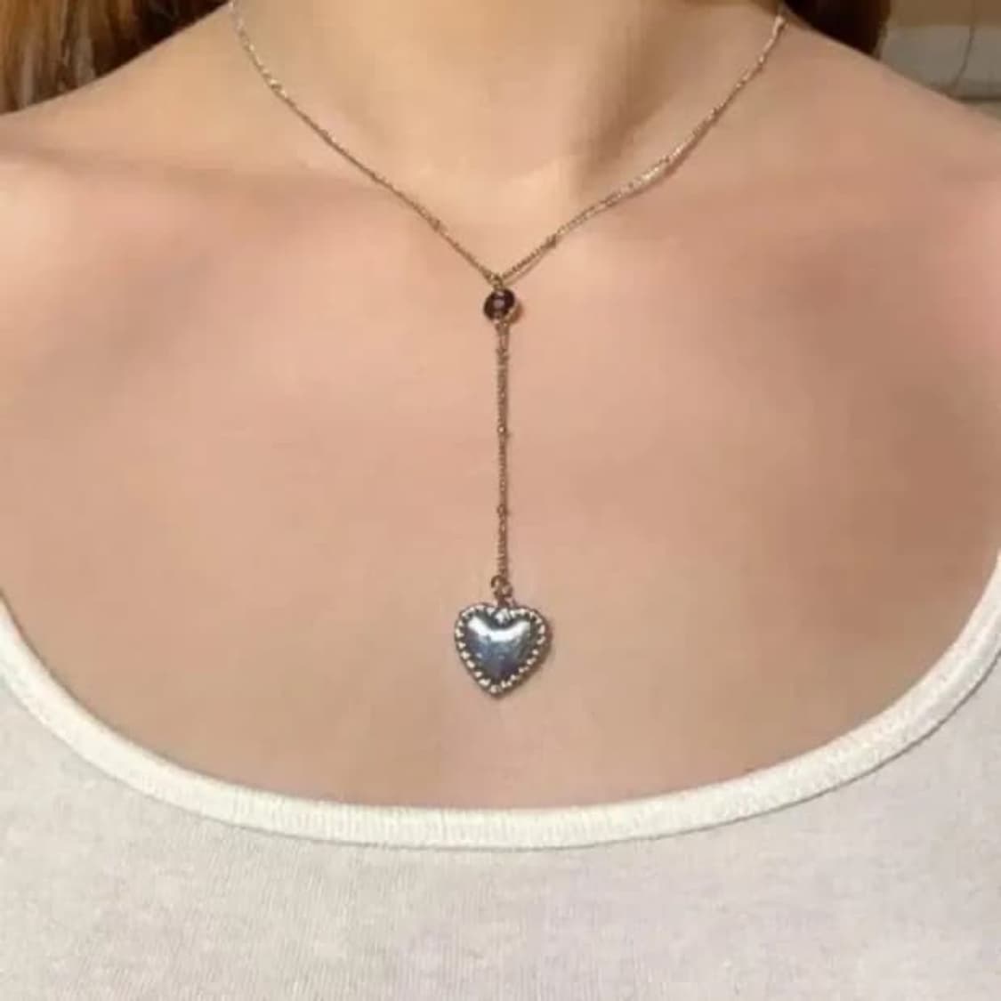 (새상품) 브랜디멜빌 하트 초커 체인 목걸이 상품이미지2