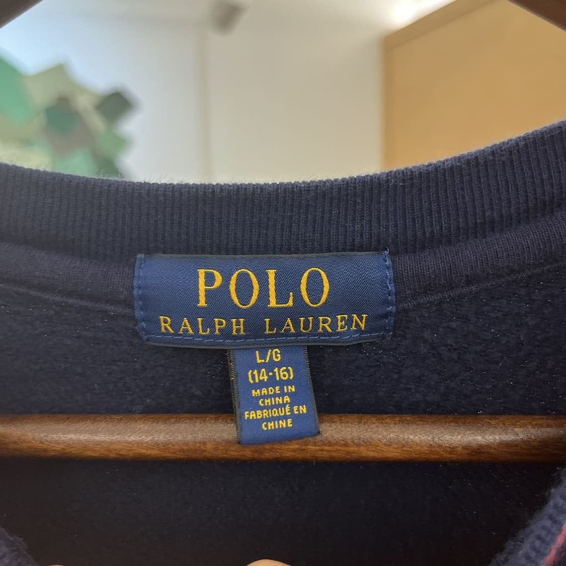 폴로 랄프로렌 올드스쿨 레트로 약기모 맨투맨 L C10105 상품이미지5