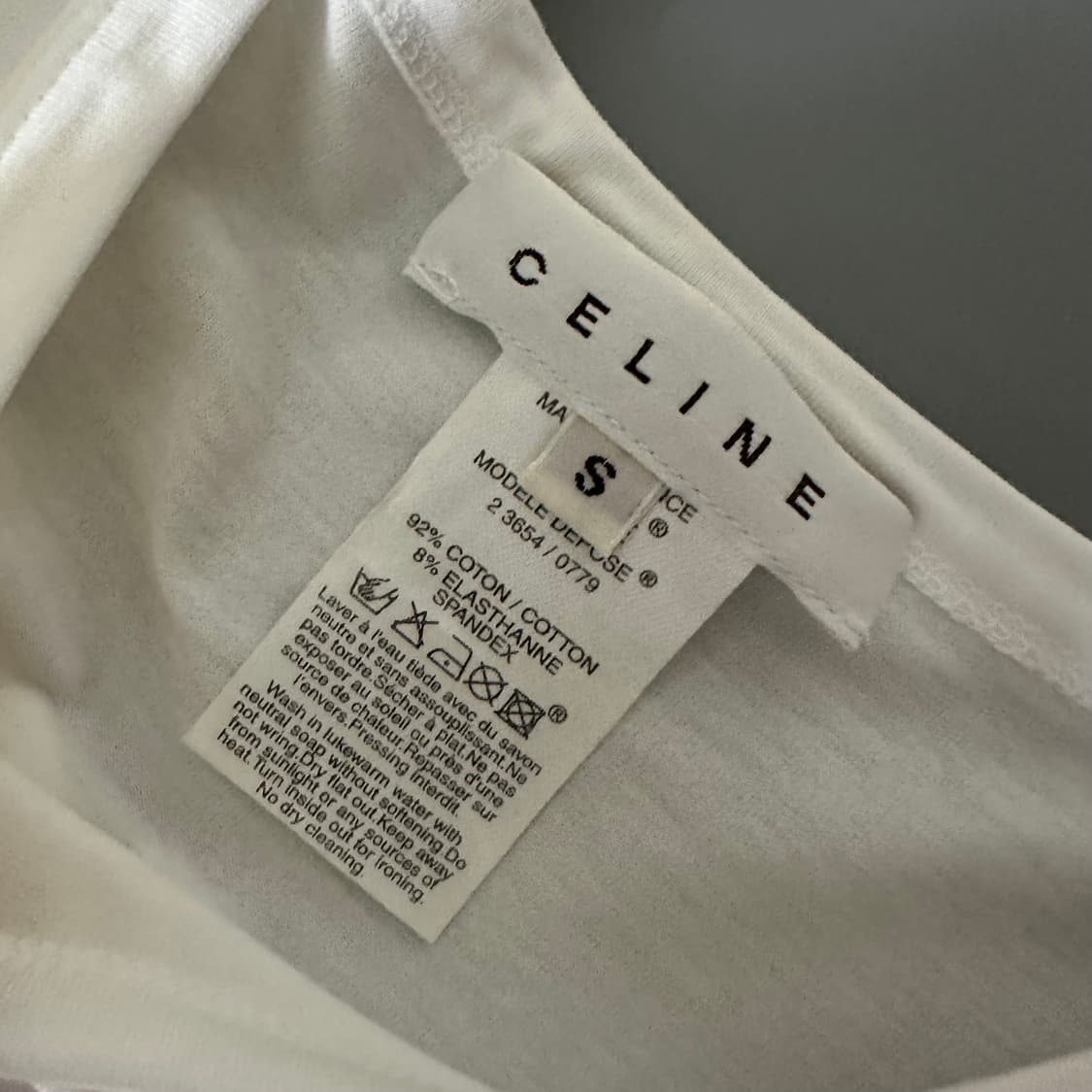 셀린느 celine 체인 로고 반팔 티셔츠 상품이미지5