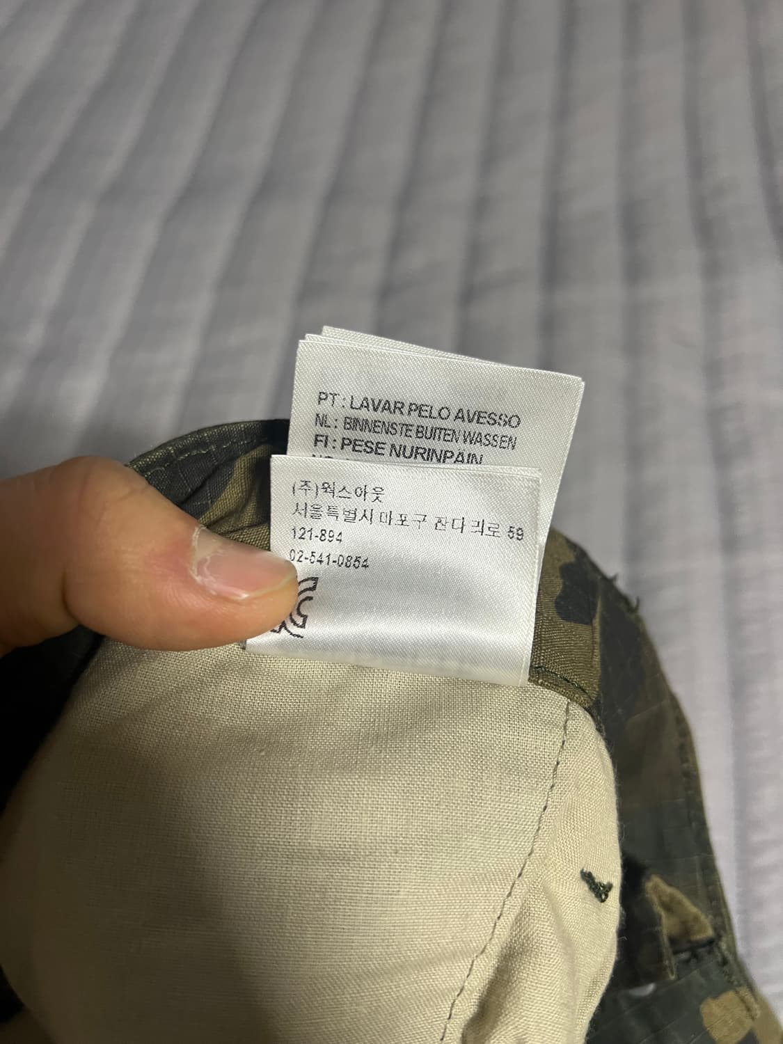 칼하트 WIP 레귤러 카고팬츠  32/30 상품이미지7