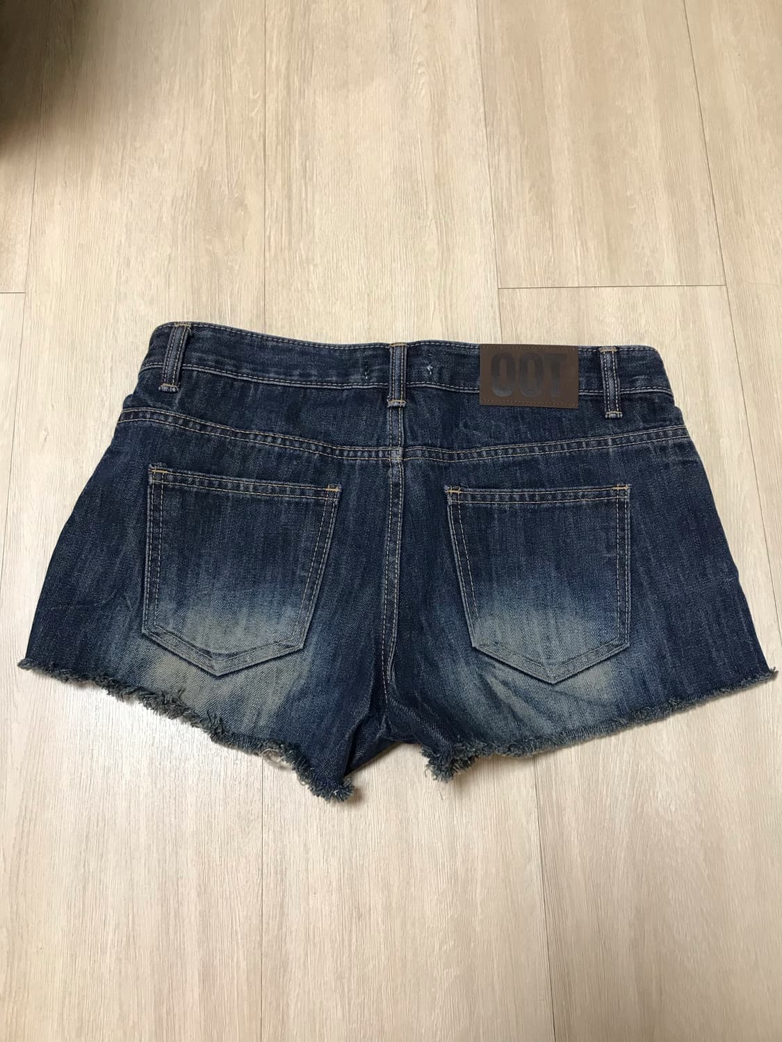 Y2k 오네갸루 데님 숏팬츠 상품이미지2