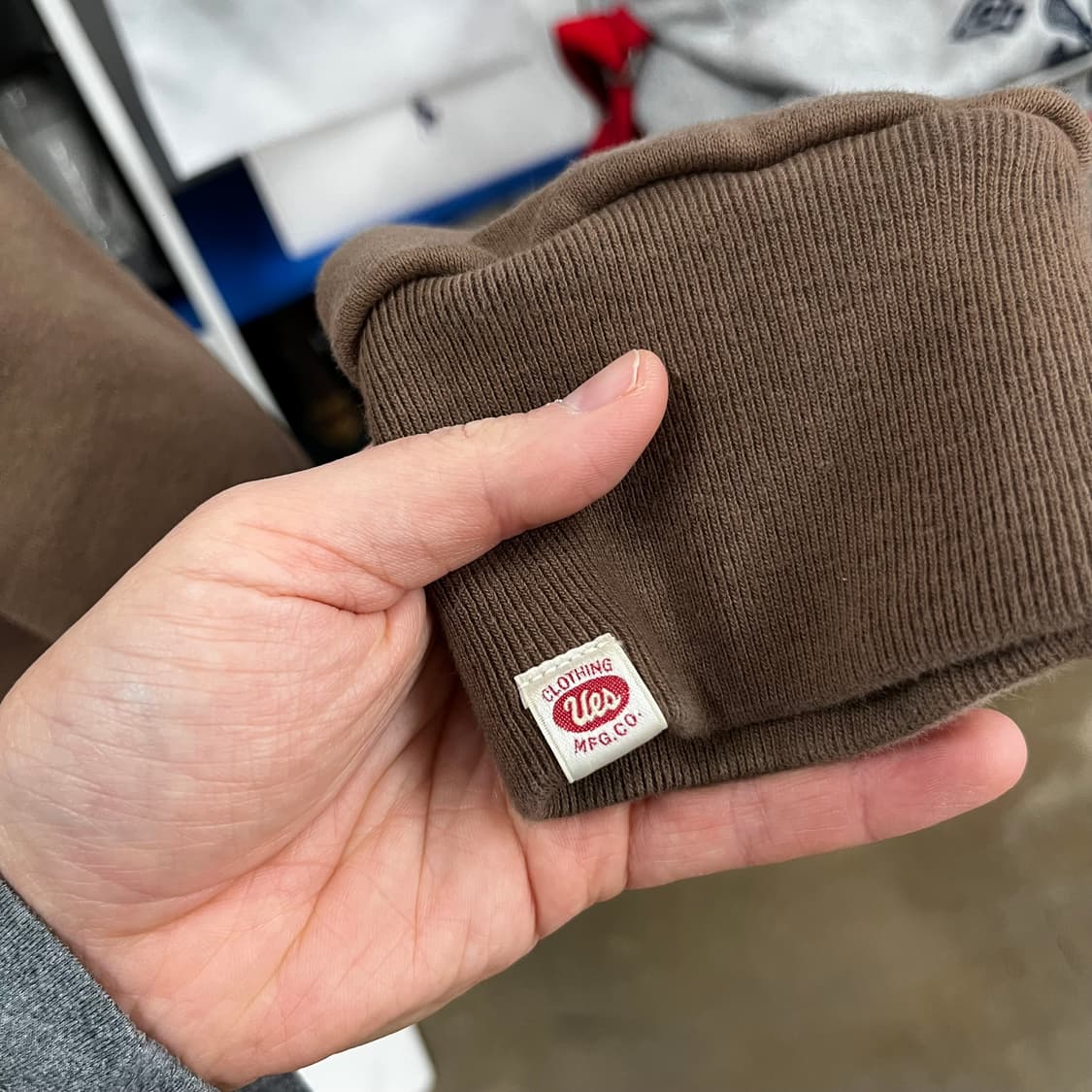 UES 클로딩 리버스위브 후드집업 3 상품이미지5