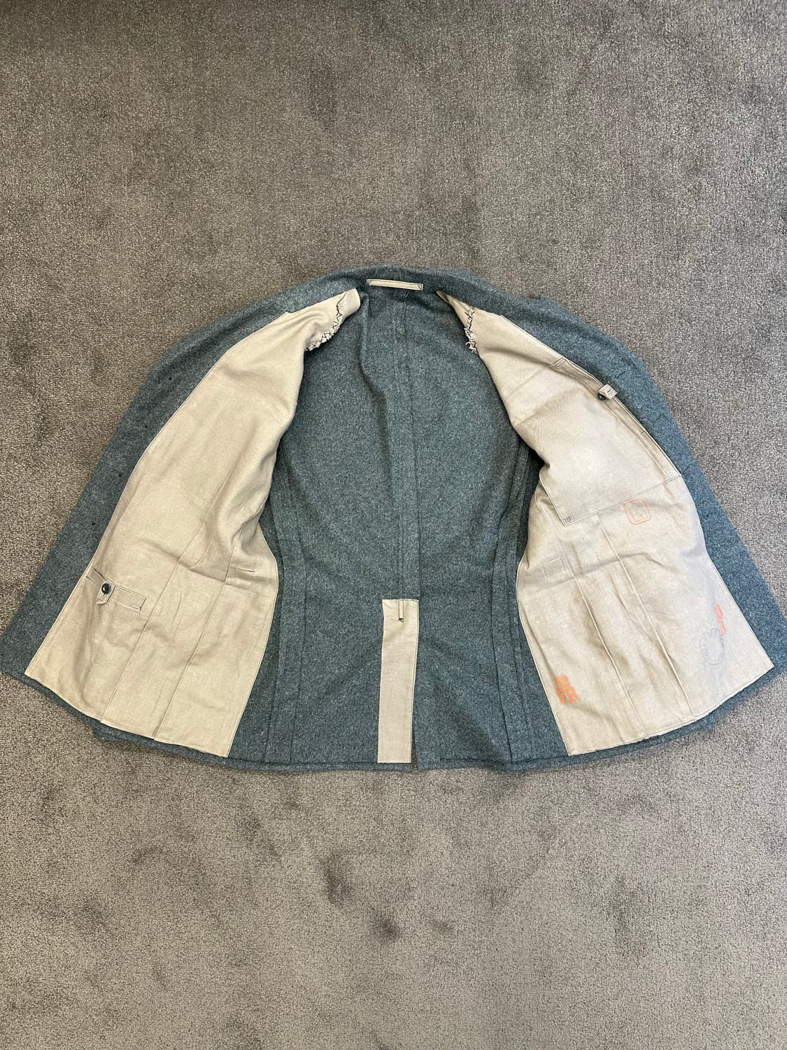 80’s 스위스군 장교 울 자켓 L 상품이미지3