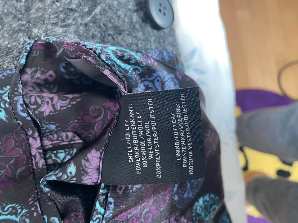 더블블레이저 반코트 팝니다 상품이미지5