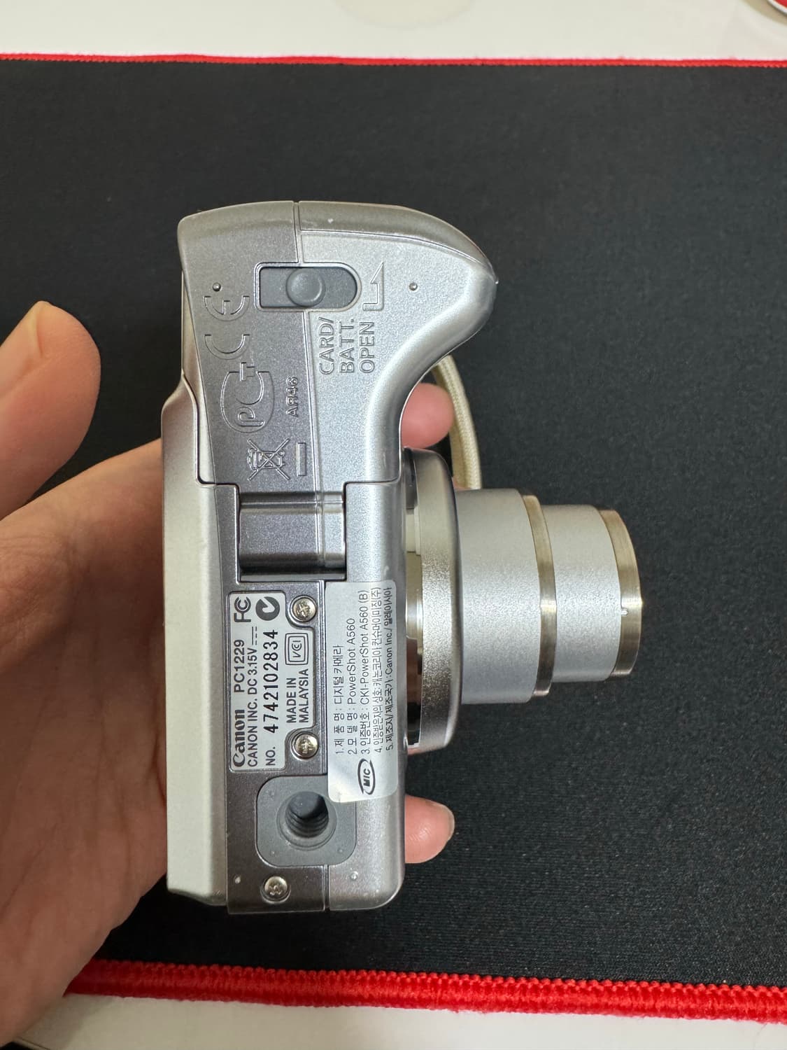 [초민트급] 캐논 파워샷 A560 디카 상품이미지4