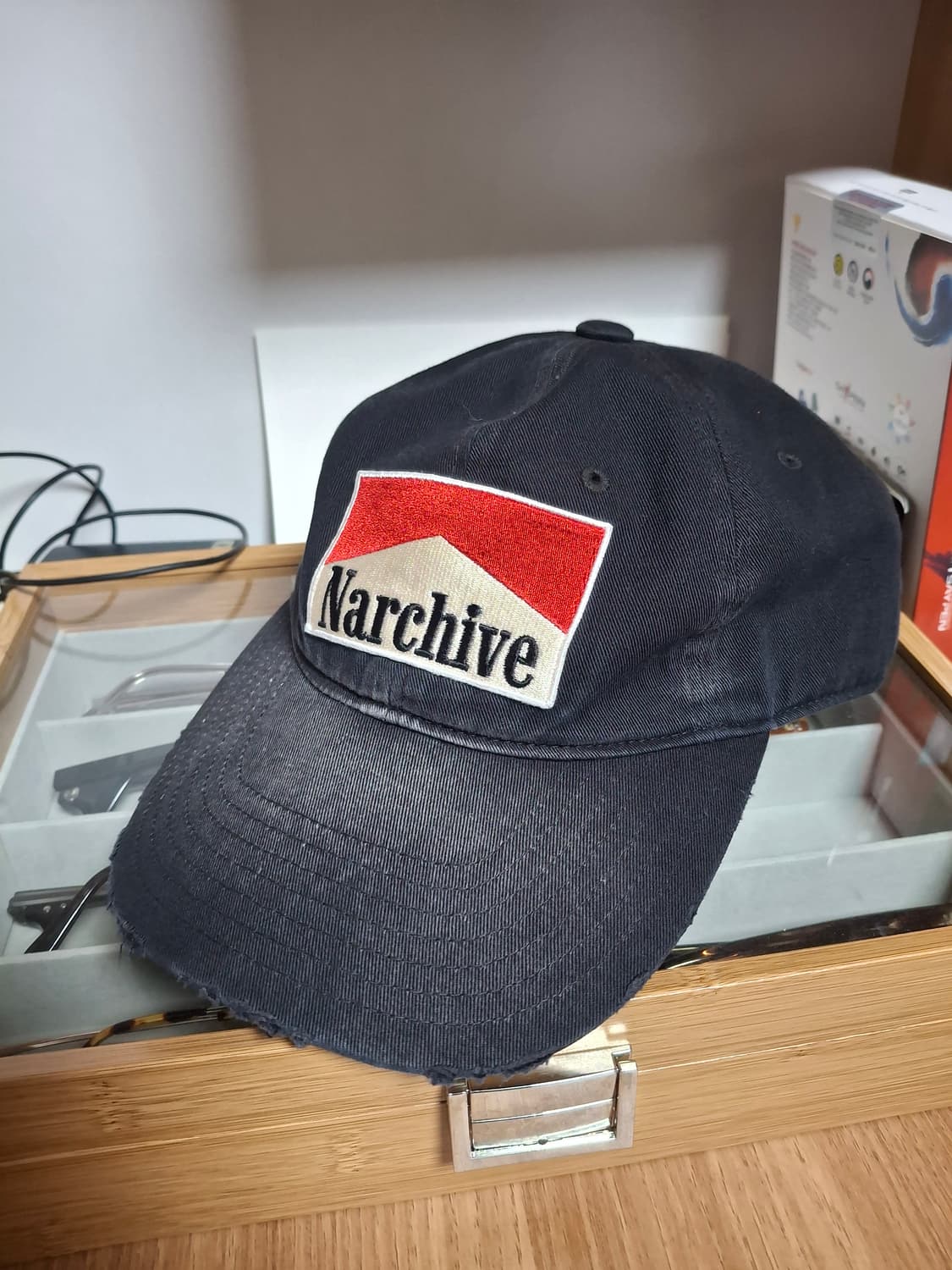 Narchive 빈티지 워싱 볼캡 상품이미지1