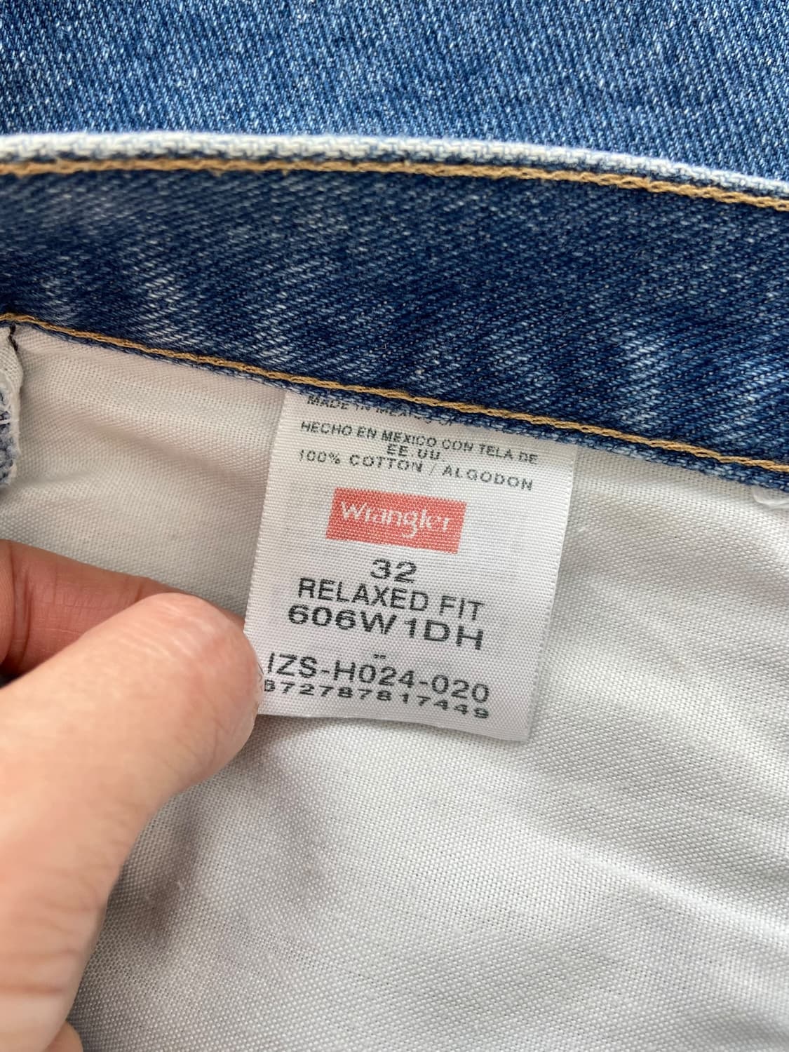 00's 랭글러 데님 쇼츠 상품이미지6