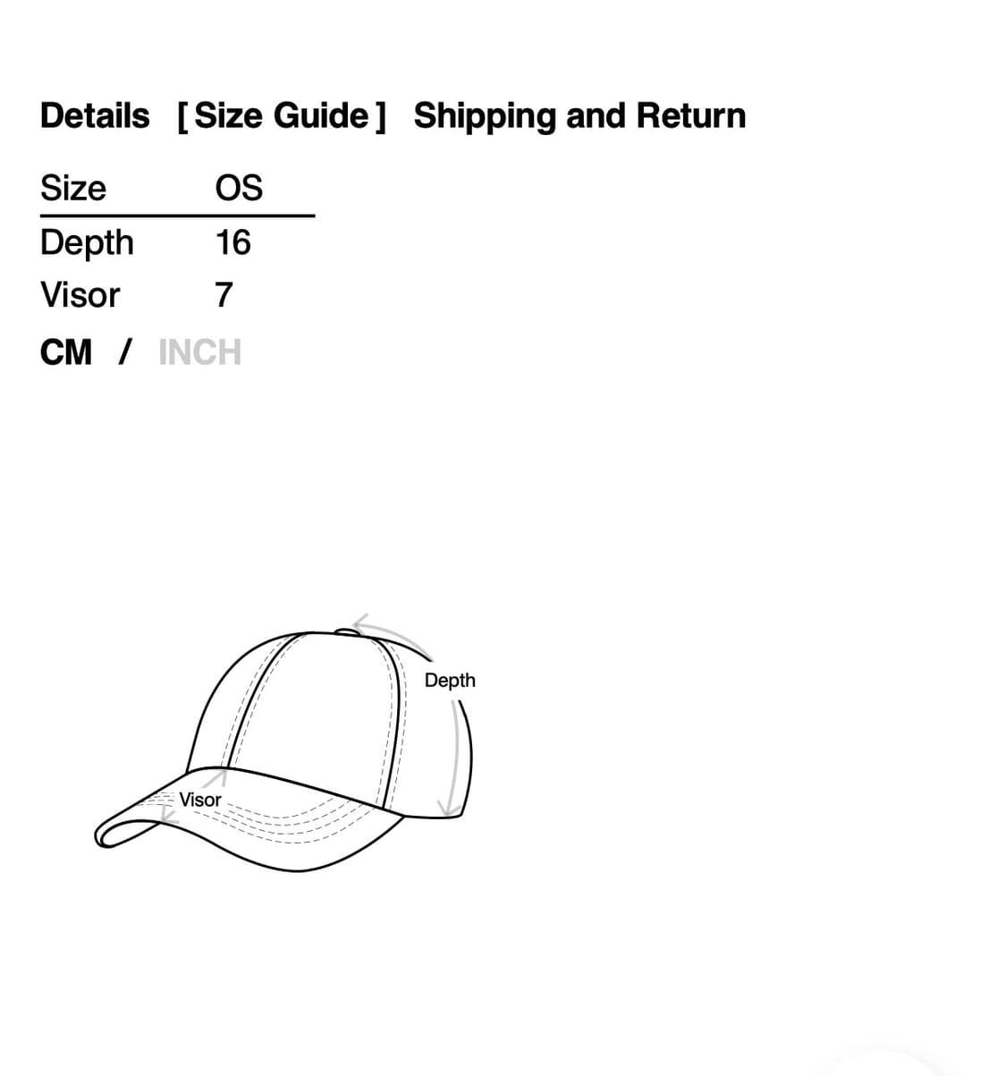 (새상품) 디스이즈네버댓 - SP INTL-Logo Cap 상품이미지6