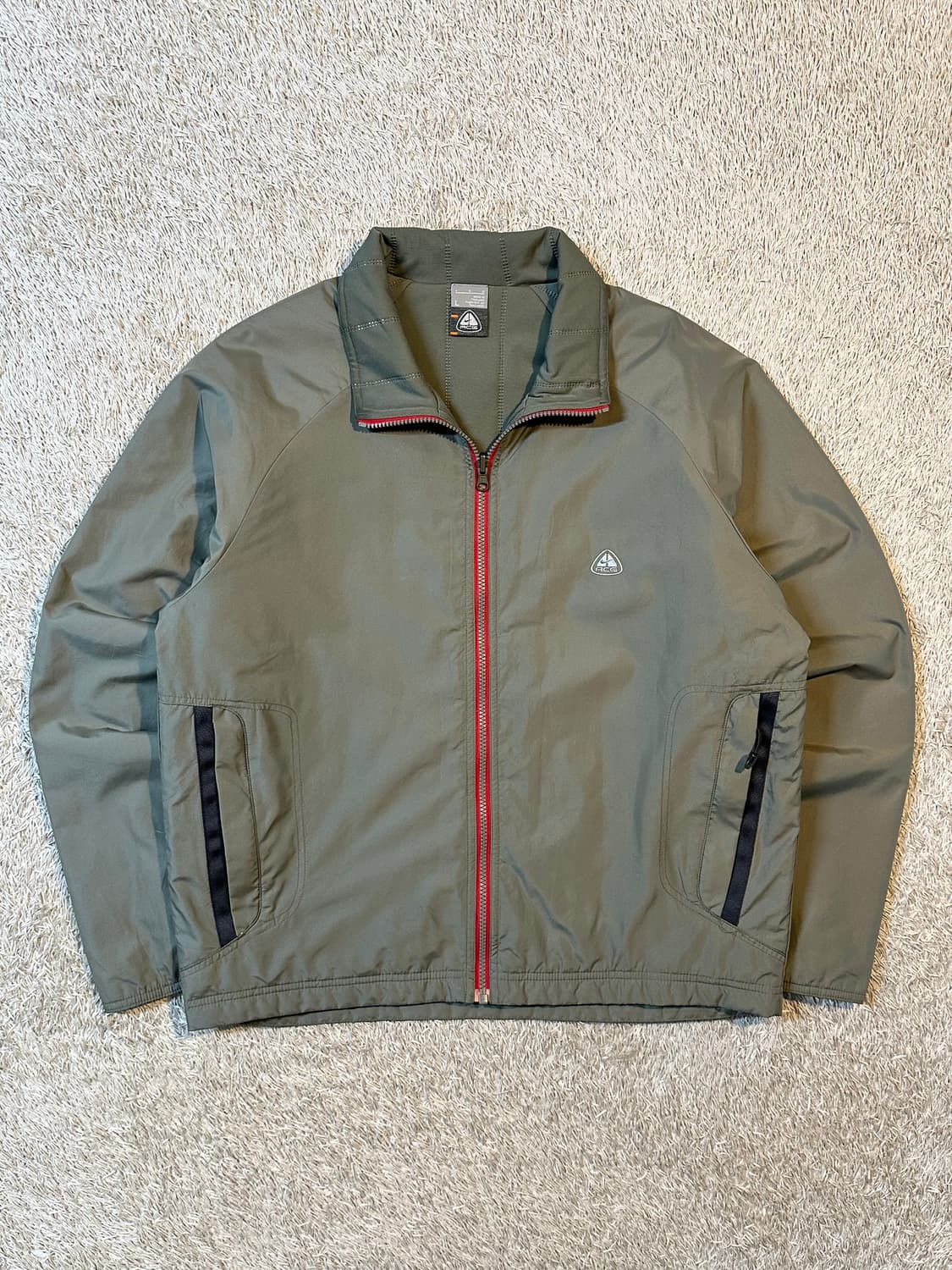 희귀) 00's 나이키 ACG 올드스쿨 경량 점퍼 자켓 그레이 상품이미지1