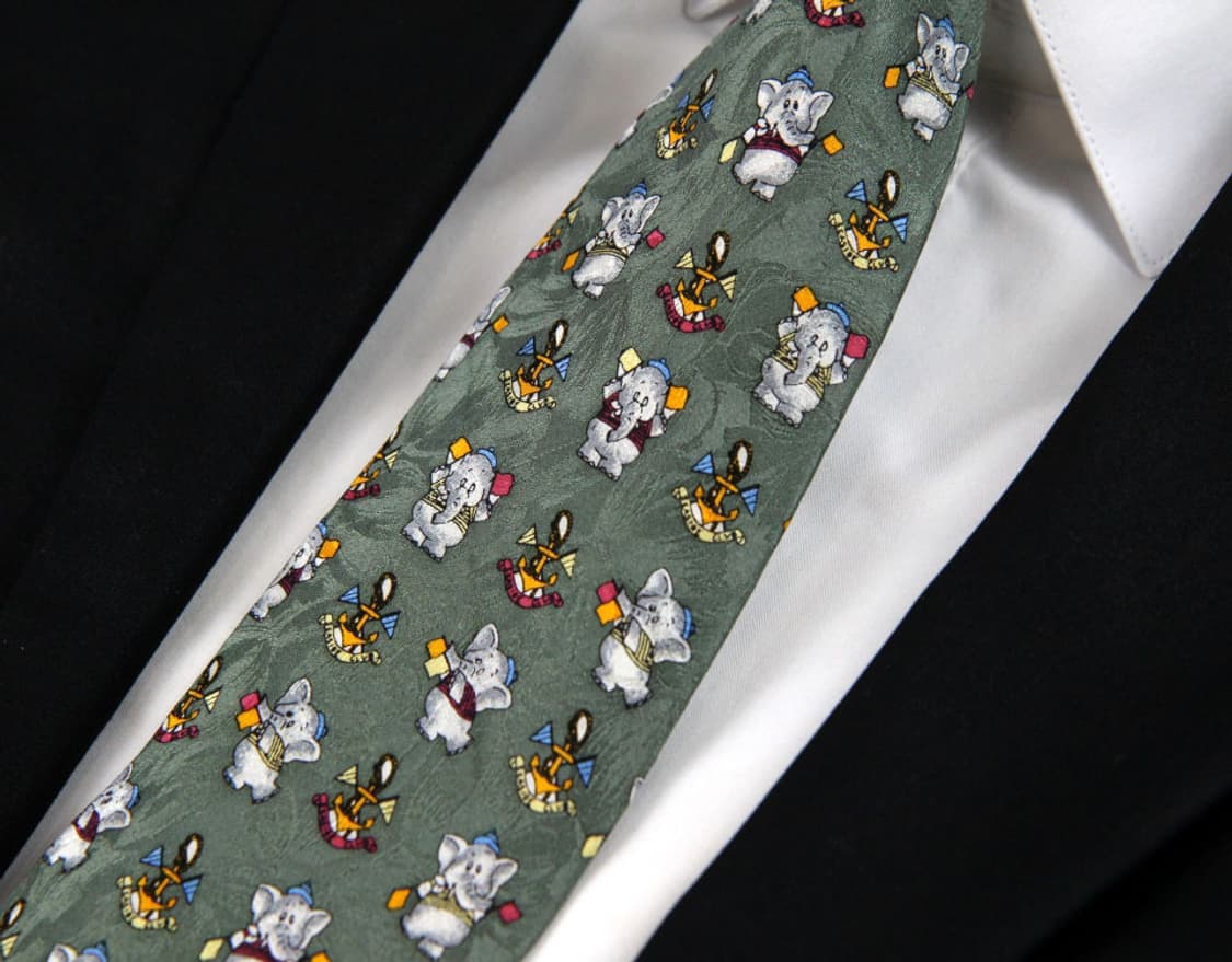 조르지오 라다바스 9.5cm 미사용 S등급 남자 명품 넥타이 상품이미지5