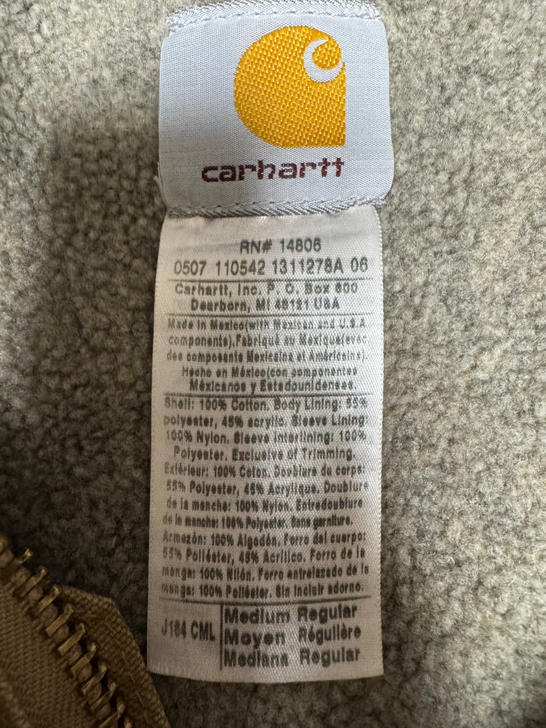 칼하트 아크틱 j164 cml medium 상품이미지2