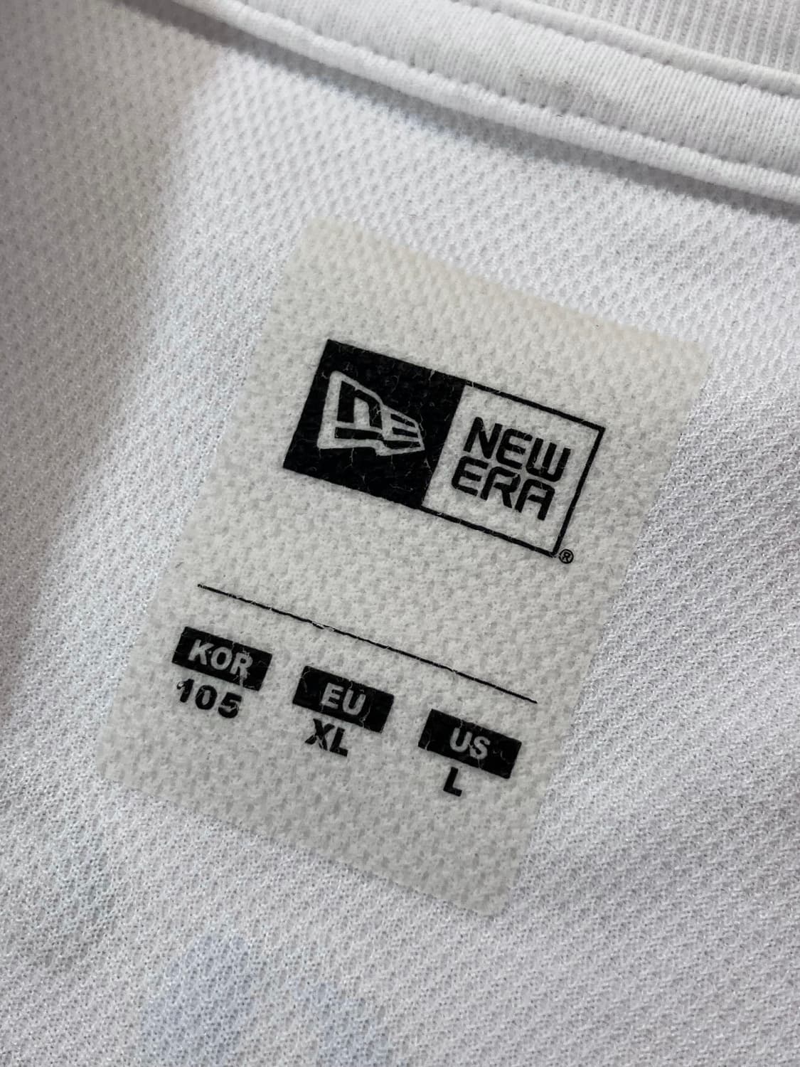 뉴에라 반팔 티셔츠 화이트 105 #csz3374 상품이미지6