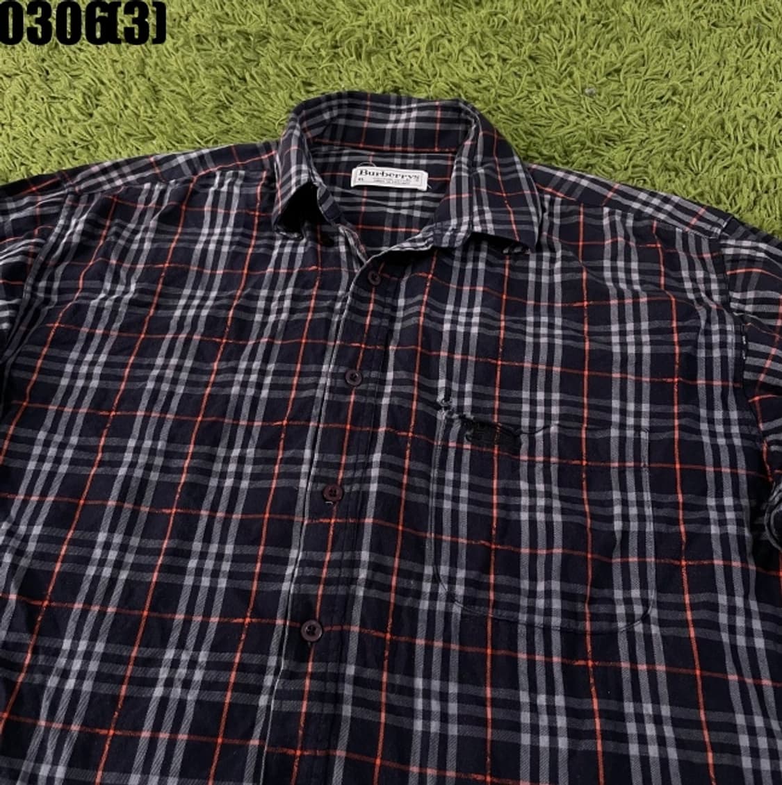 버버리 체크 긴팔 셔츠 상품이미지2