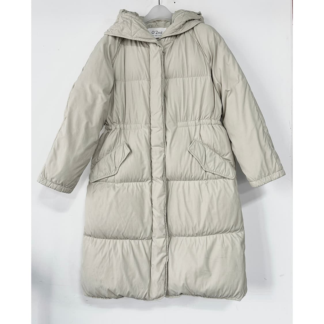 오즈세컨 폭스 퍼 트리밍 구스 점퍼 상품이미지3