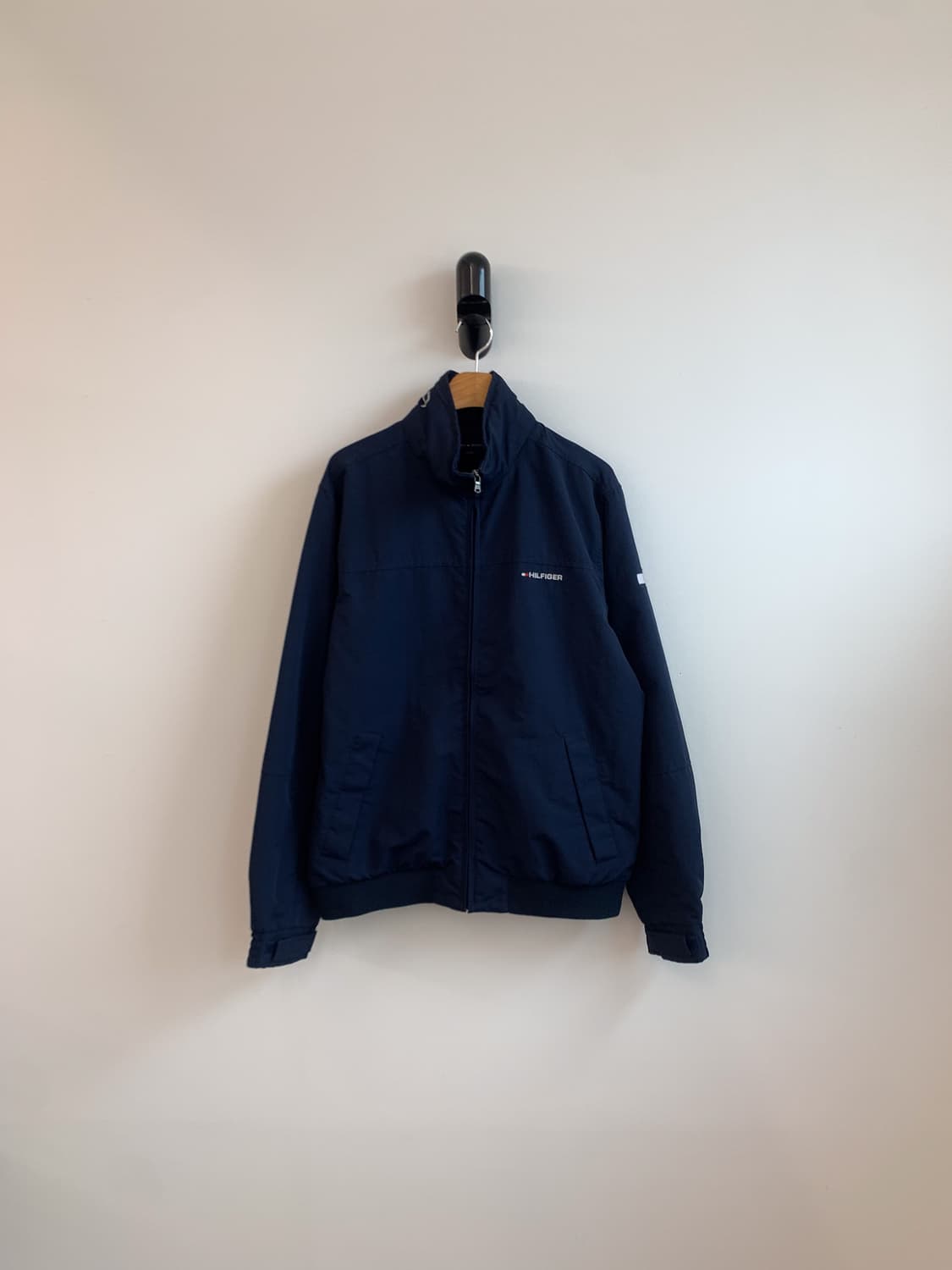 100-105 타미힐피거 블루종 바람막이 자켓 상품이미지1