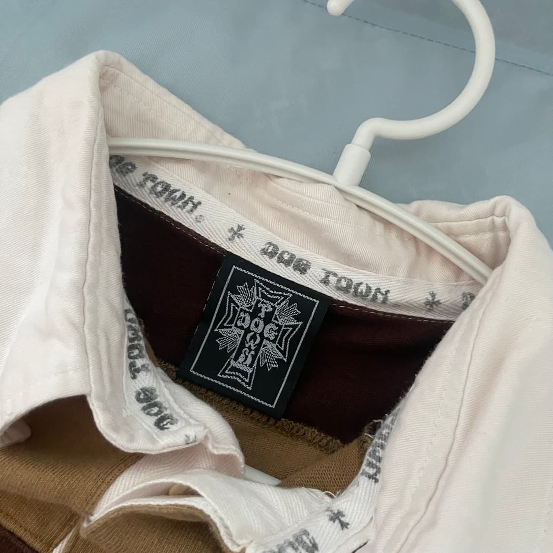 도그타운 모카 초코 브라운 pk티셔츠   상품이미지3