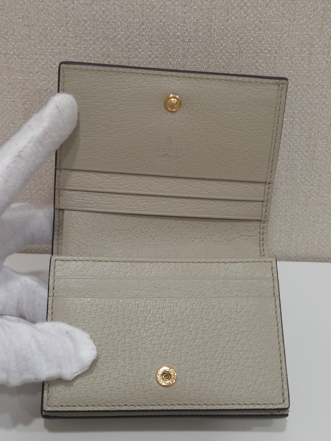 구찌 수프림 오피디아 금장 반지갑 상품이미지3