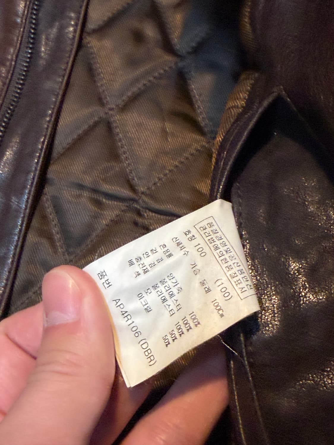 빈티지 돌체앤가바나맛 멀티포켓 가죽자켓 브라운 상품이미지5