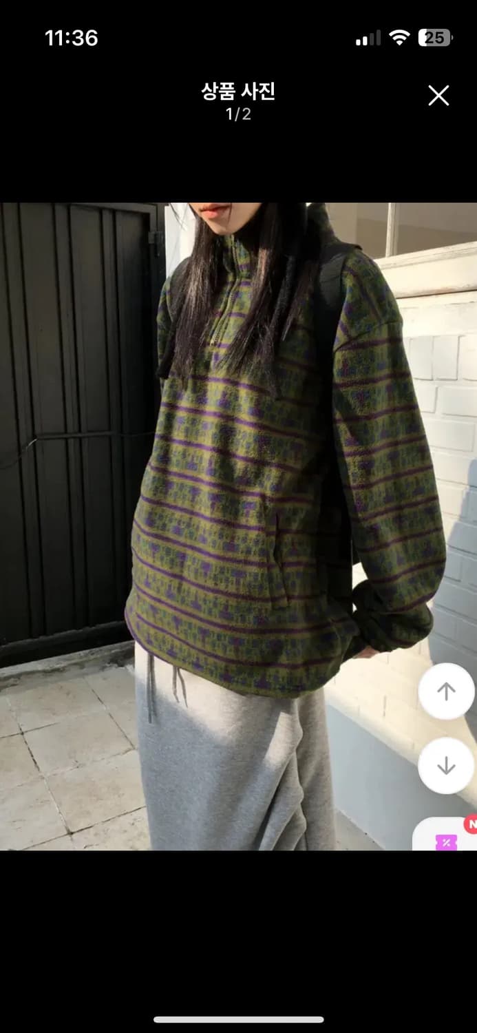 보세 후리스 반집업 상품이미지2
