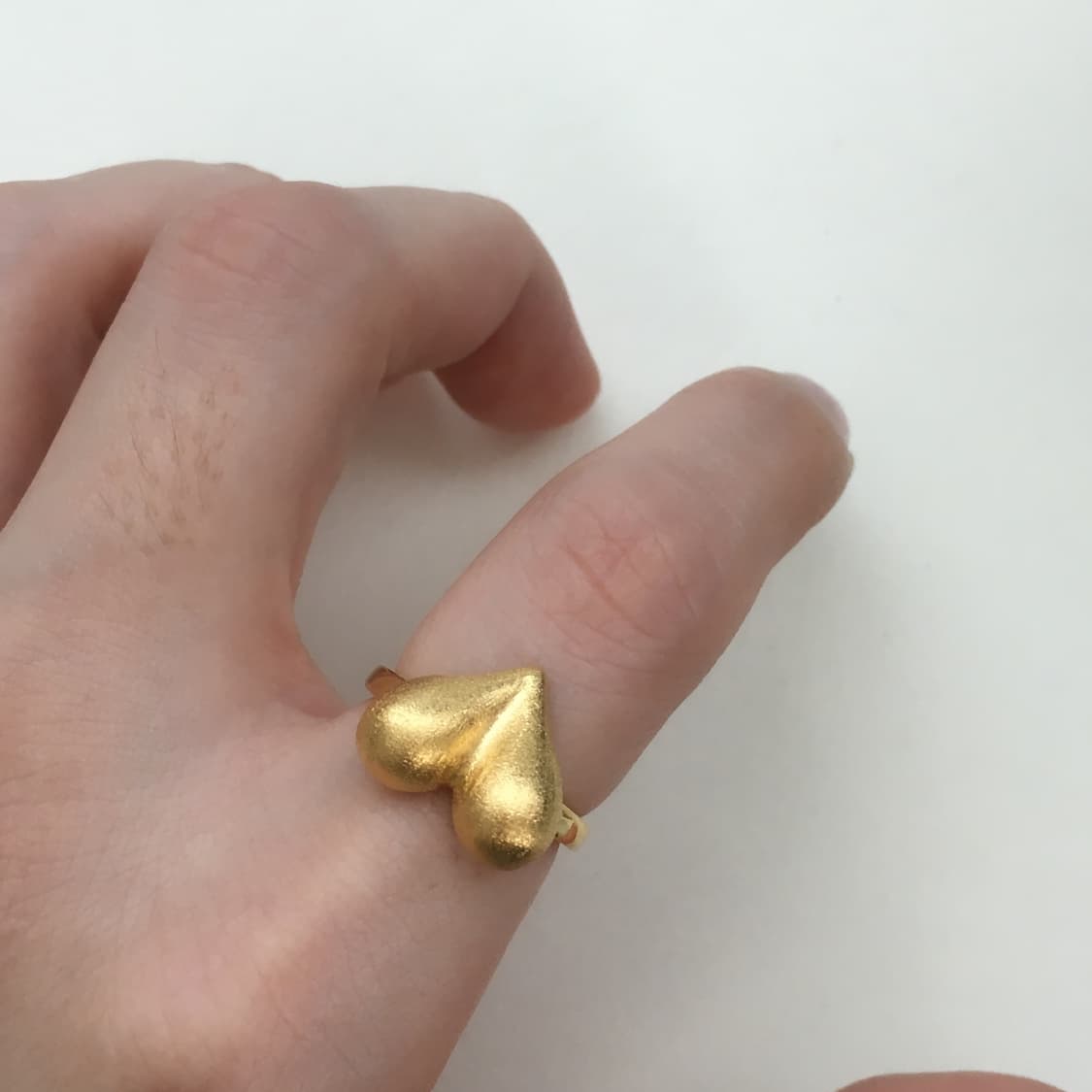 925 하트무광반지 상품이미지6